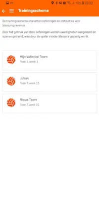 VolleyVeilig android App screenshot 3