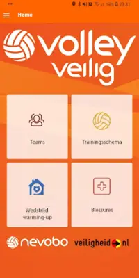 VolleyVeilig android App screenshot 4